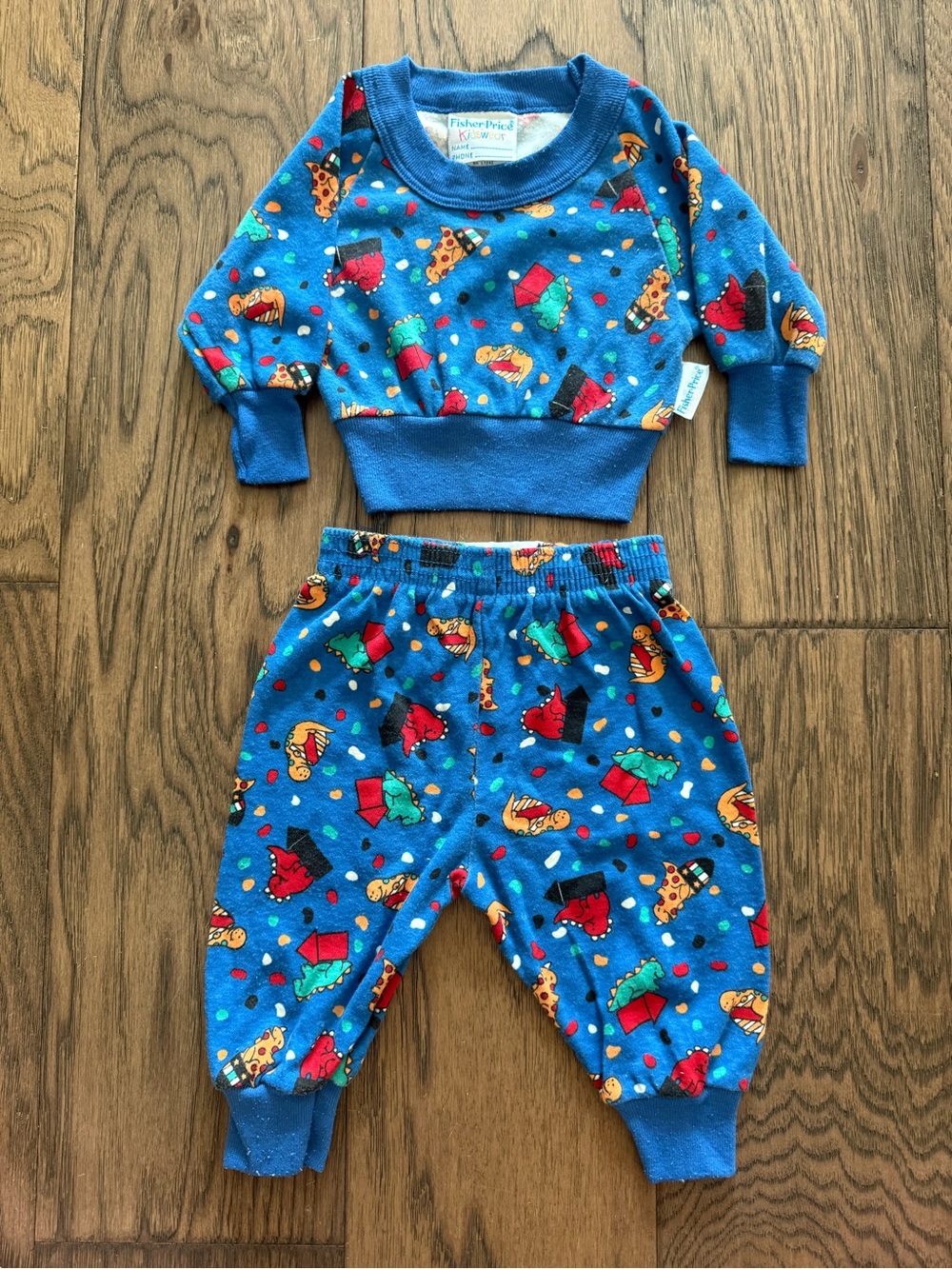 Vintage Fisher Price Sweatsuit Set 6 months